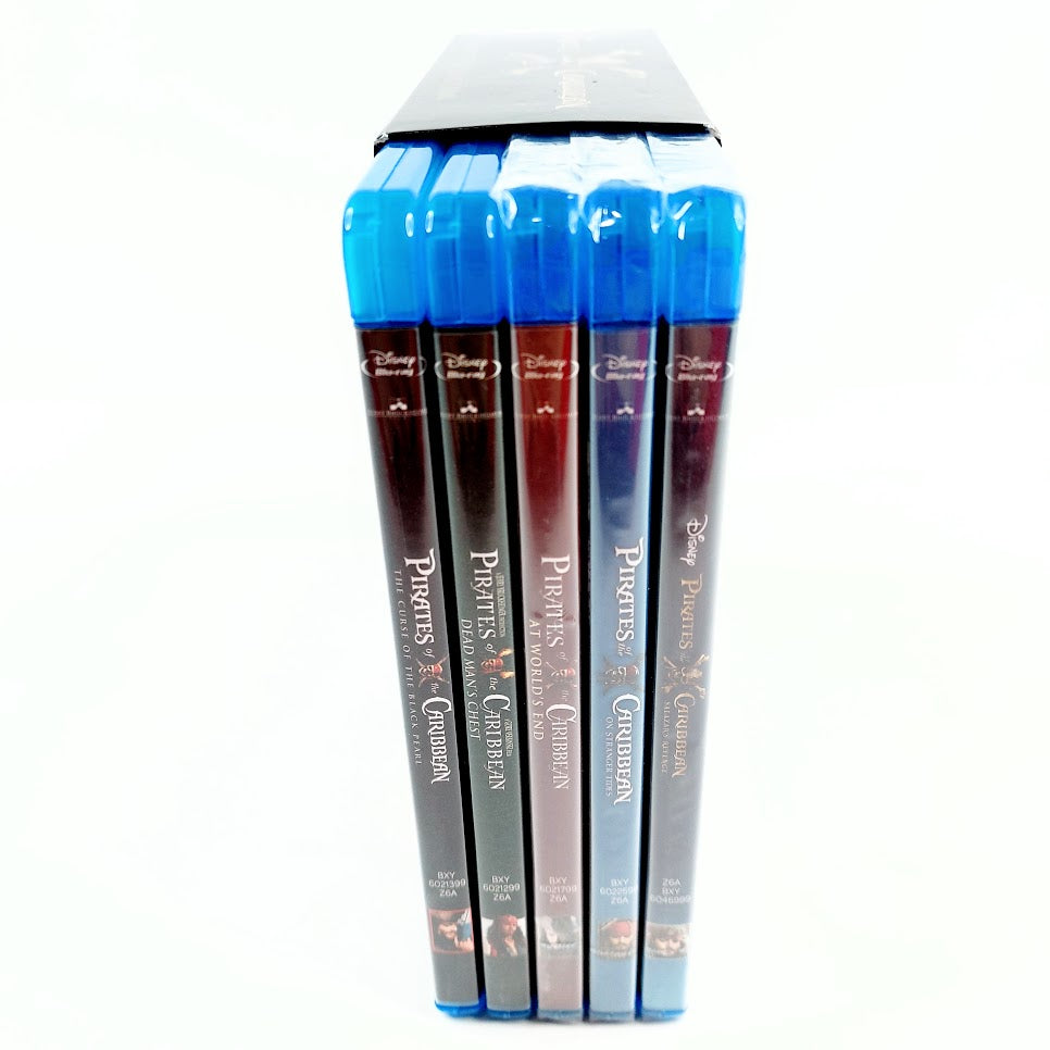 Pirates of the Caribbean 1-5 Blu-ray