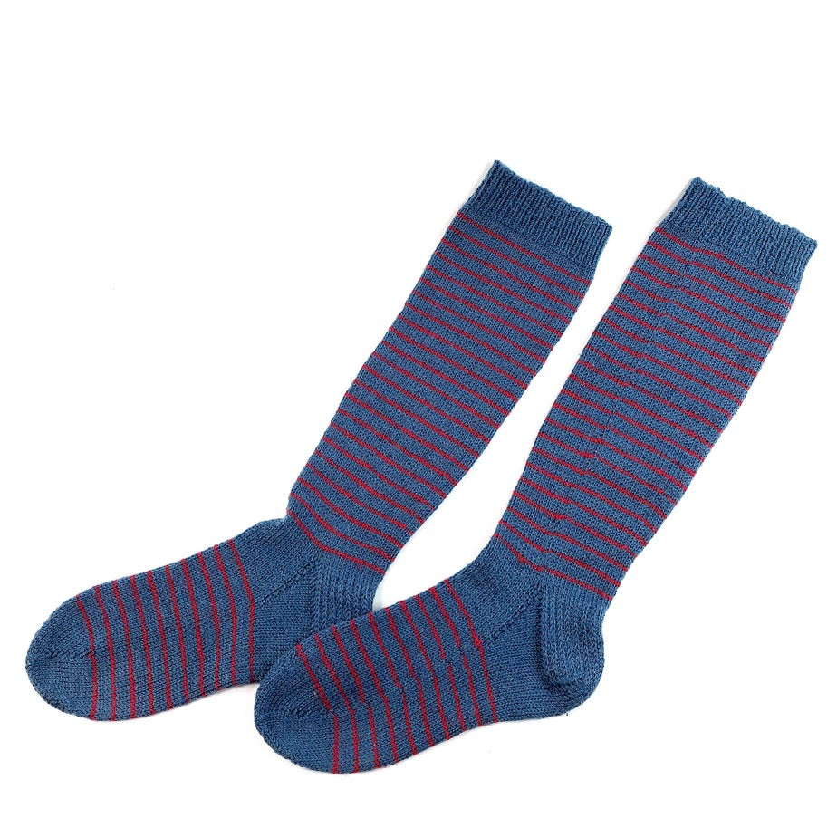 Pitkävartiset miesten villasukat koko 45 - 46