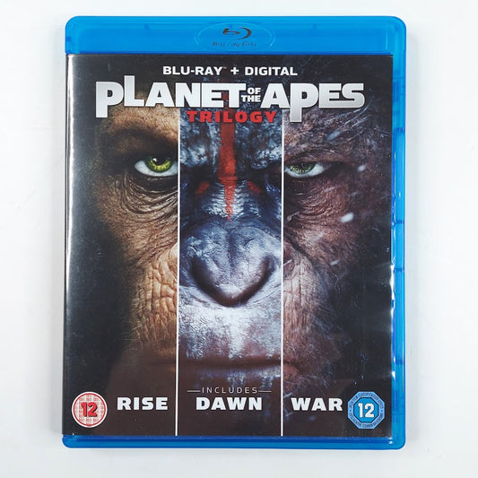 Planet of the Apes trilogy Blu-Ray + Digital