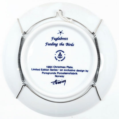 Porsgrund seinälautanen Joulu 1994 Fuglebrett