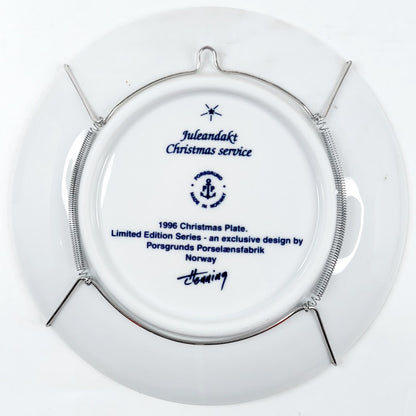 Porsgrund seinälautanen Joulu 1996 Juleandakt