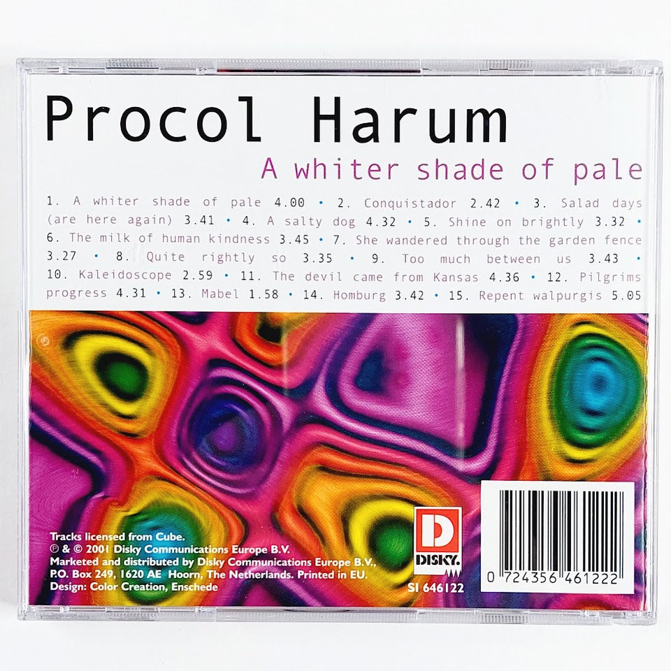 Procol Harum A whiter shade of pale CD