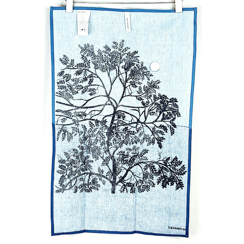 Marimekko keittiöpyyhe Puu kuutamossa