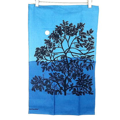 Marimekko keittiöpyyhe Puu kuutamossa