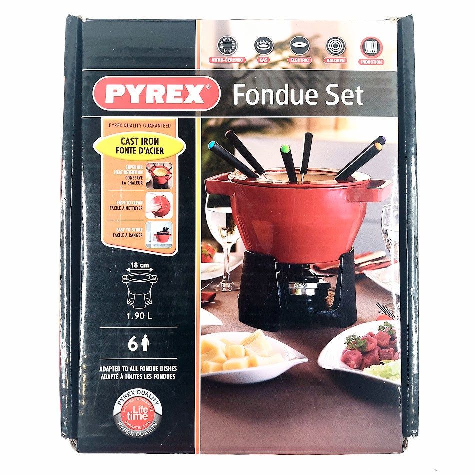Pyrex Fondue setti