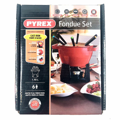 Pyrex Fondue setti