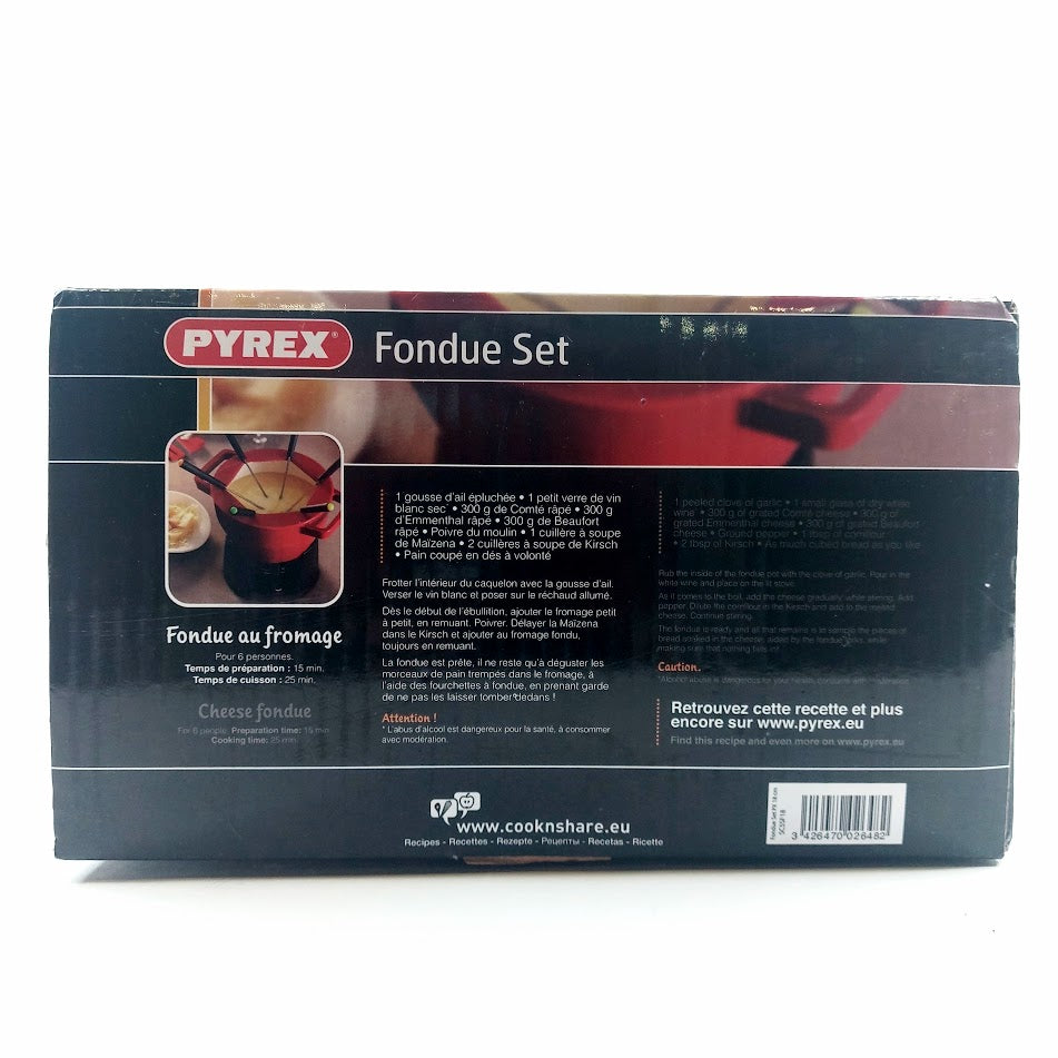 Pyrex Fondue setti