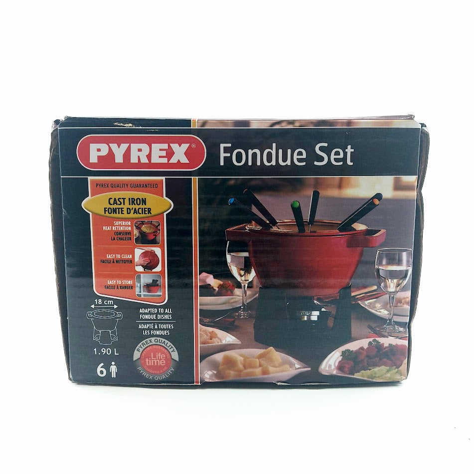 Pyrex Fondue setti