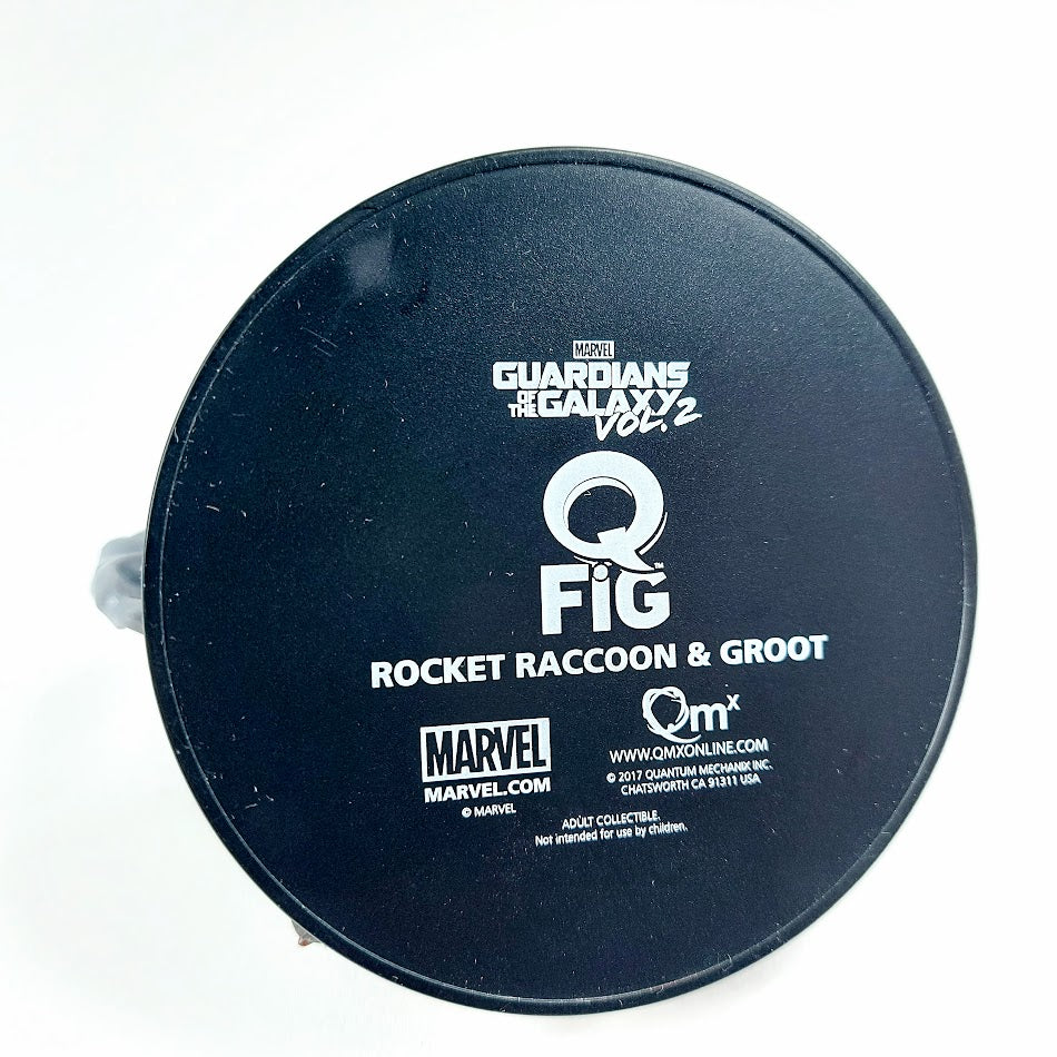 Quantum Mechanix Marvel figuuri Rocket and Groot