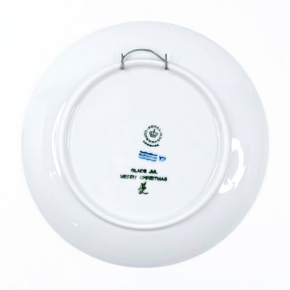 Royal Copenhagen koristelautanen Merry Christmas