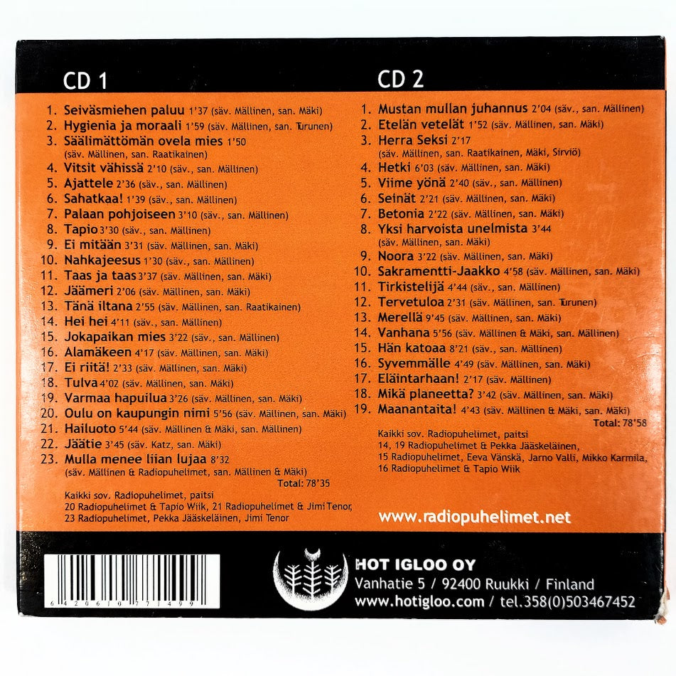 Radiopuhelimet: Varmaa Hapuilua 1987-2002 2CD