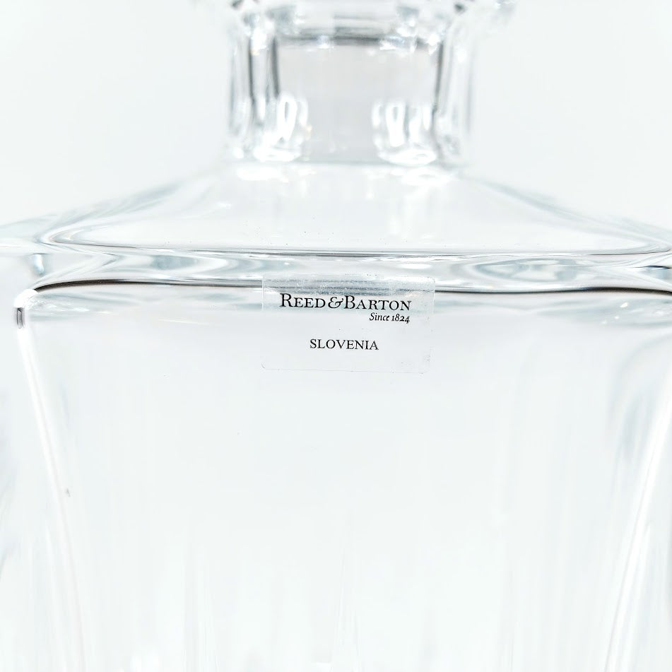Reed & Barton Crystal Decanter Soho karahvi