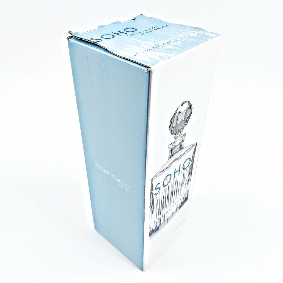 Reed & Barton Crystal Decanter Soho karahvi