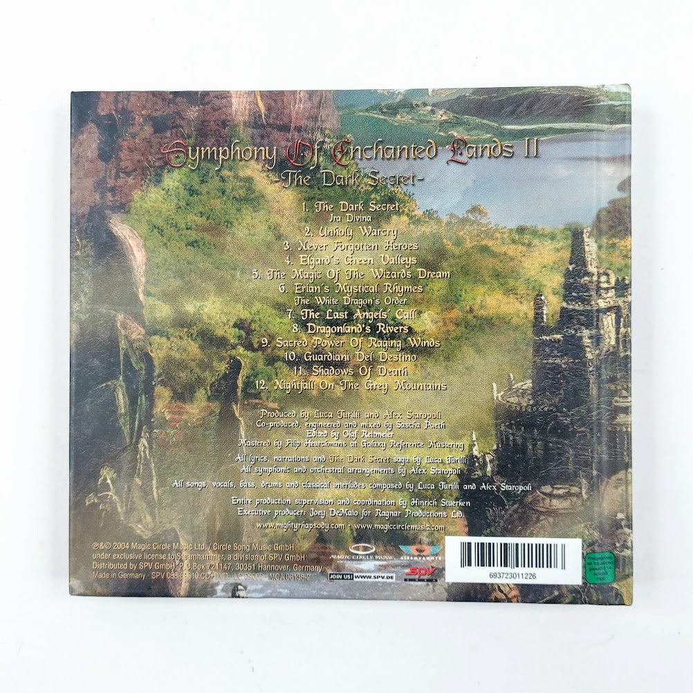 Rhapsody: Symphony Of Enchanted Lands II CD/DVD