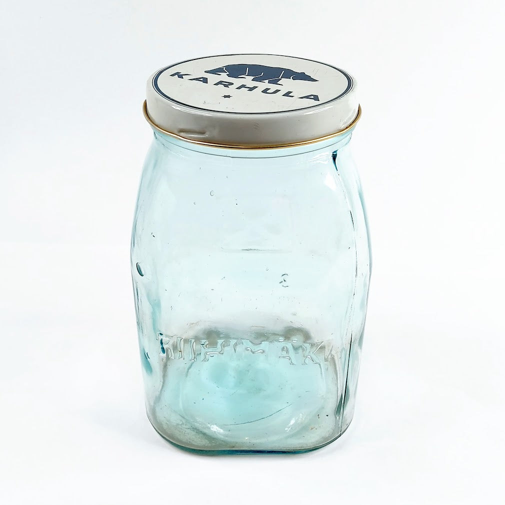 Riihimäen Lasi Apila keittiötölkki Karhulan kannella 3 l