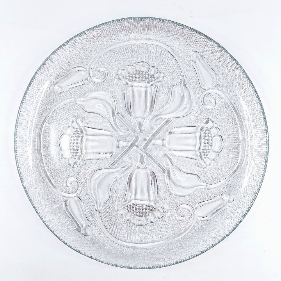 Riihimäen Lasi Julia tarjoilulautanen 35,5 cm