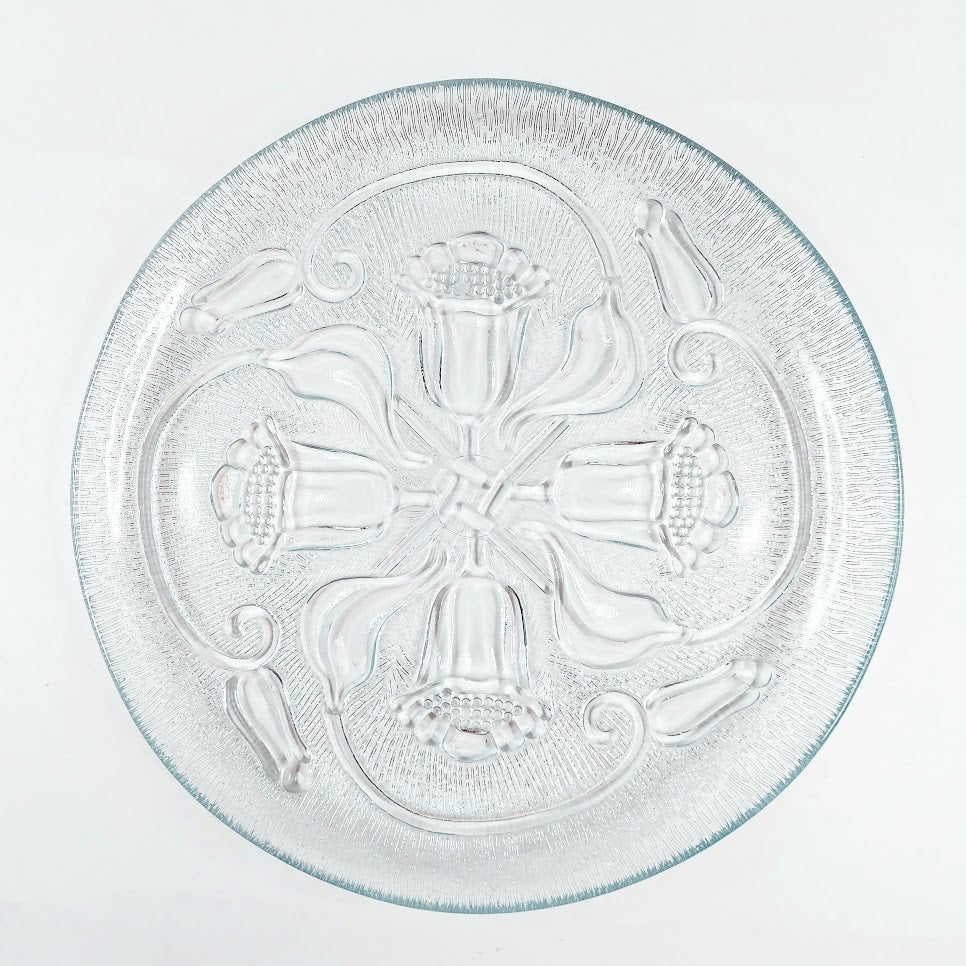 Riihimäen Lasi Julia tarjoilulautanen 35,5 cm