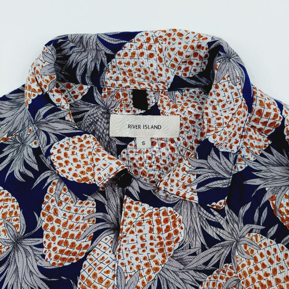 River Island lyhythihainen kauluspaita koko S