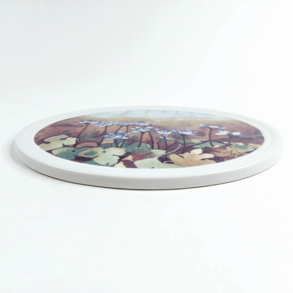 Rörstrand Blåsippa keraaminen seinätaulu