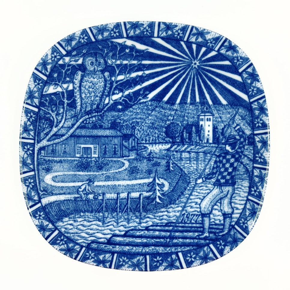 Rörstrand Julen 1977 seinälautanen