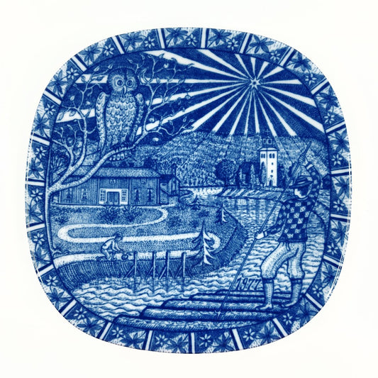 Rörstrand Julen 1977 seinälautanen