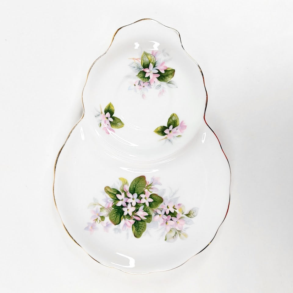 Royal Albert Bone China Mayflower aamiaissetti 2 osaa