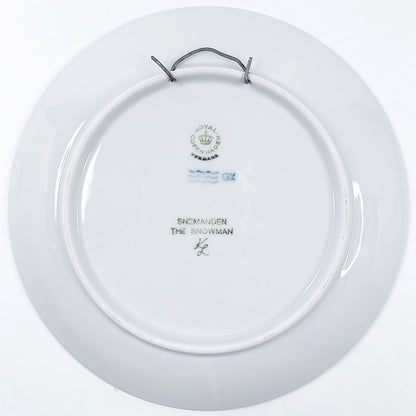 Royal Copenhagen joulu 1985 seinälautanen Snemanden