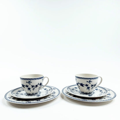 Royal Doulton Yorktown teekuppi setti 6 osaa