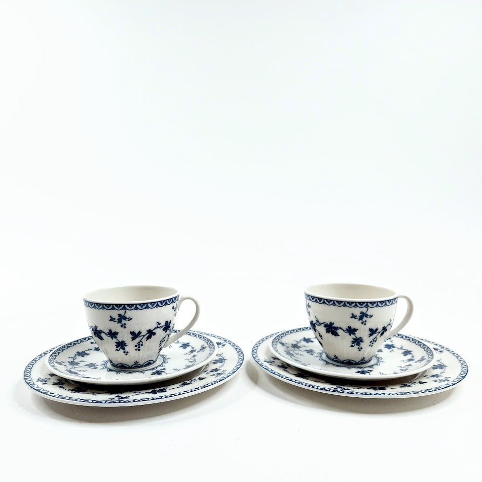 Royal Doulton Yorktown teekuppi setti 6 osaa