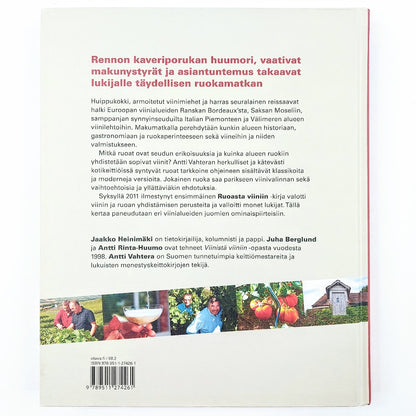 Berglund, Heinimäki, Rinta-Huumo, Vahtera: Ruoasta viiniin - Makumatka Euroopan halki