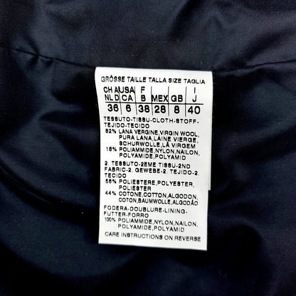 'S Max Mara lyhyt villakangastakki koko 36