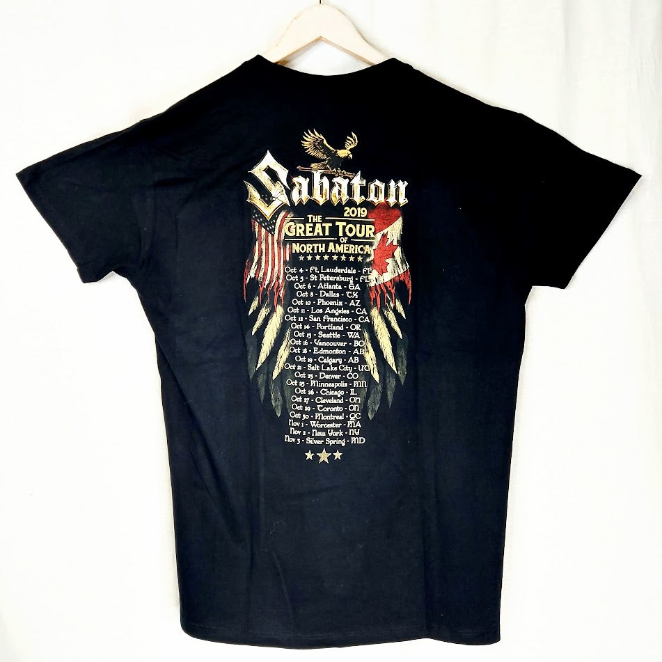 Sabaton  The Great tour t-paita koko XL