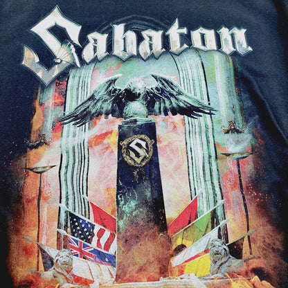 Sabaton Heroes European Tour t-paita koko XL