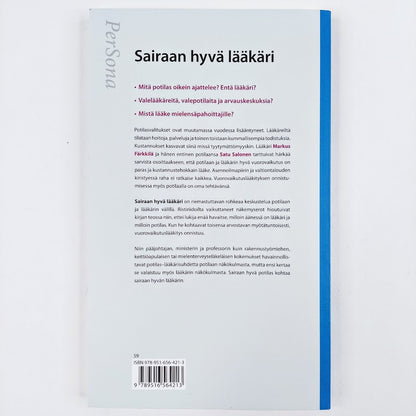 Satu Salonen, Markus Färkkilä: Sairaan hyvä lääkäri