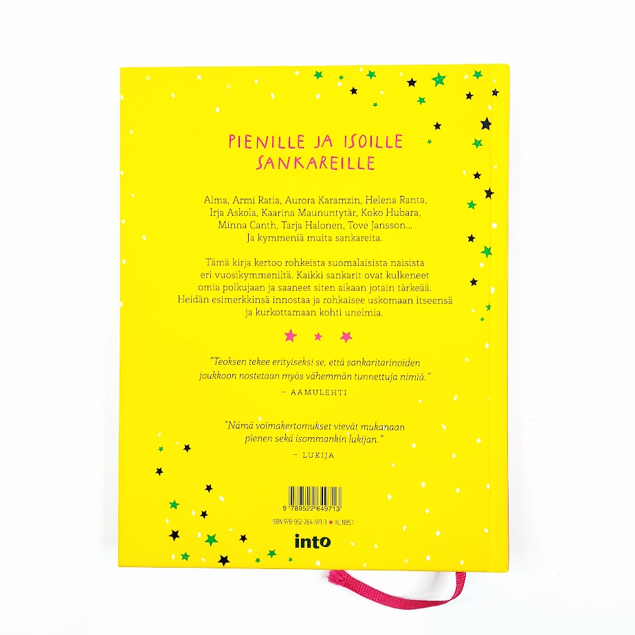Taru Anttonen, Milla Karppinen (toim.) Sankaritarinoita tytöille