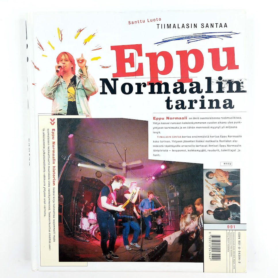 Santtu Luoto: Tiimalasin santaa - Eppu Normaalin tarina