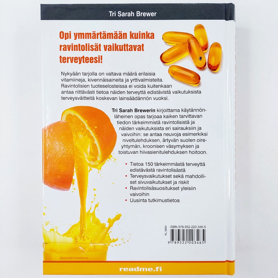 Sarah Brewer: Vitamiinit, kivennäisaineet ja yrttivalmisteet