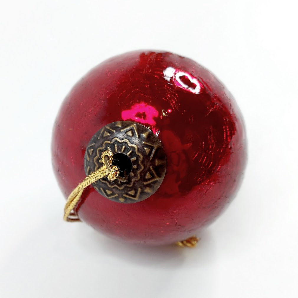 Särölasinen joulupallo 10 cm