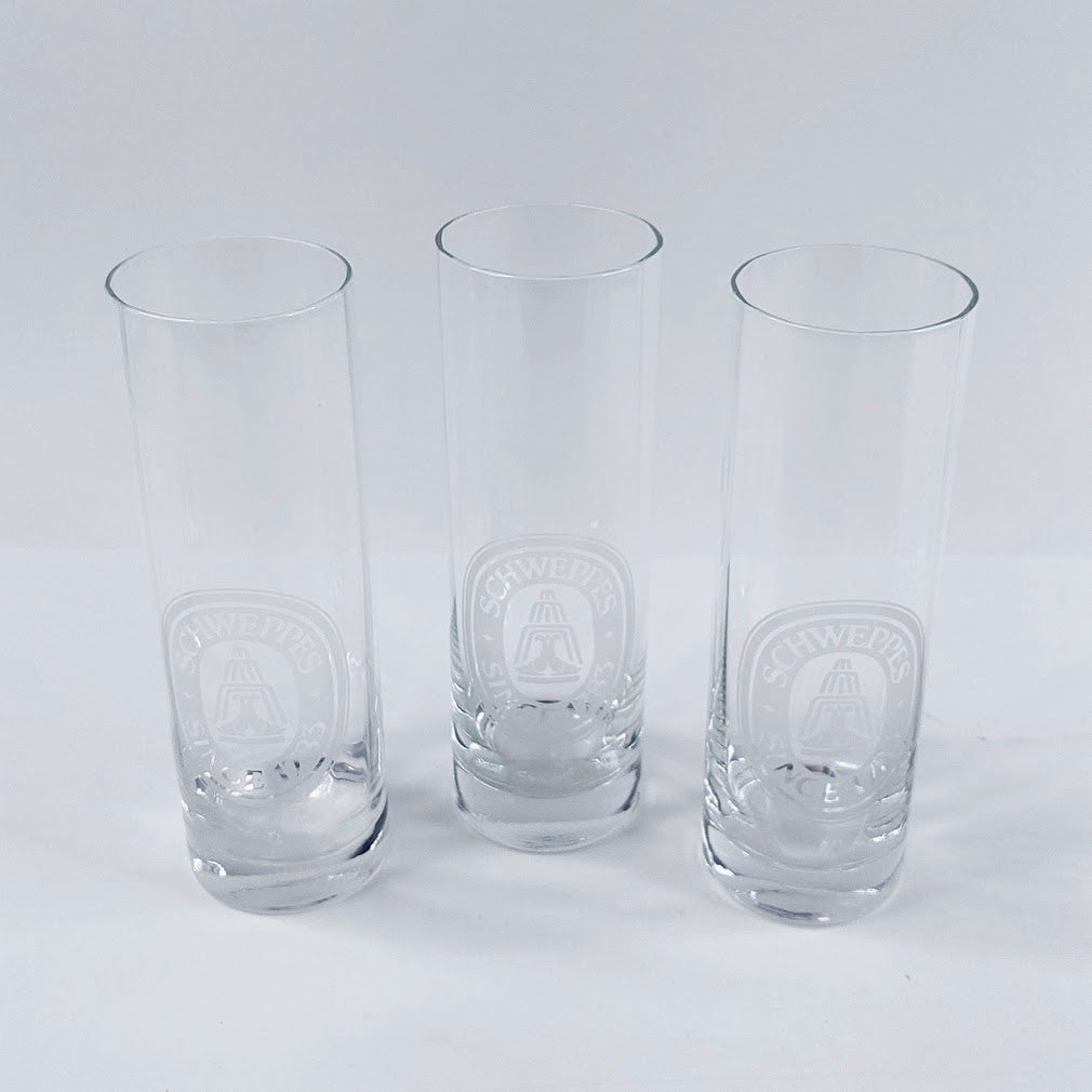 Schweppes juomalasi 3 kpl