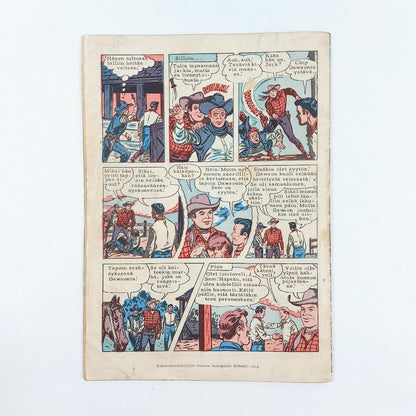 Seikkailusarjat sarjakuvalehti no.14/1954