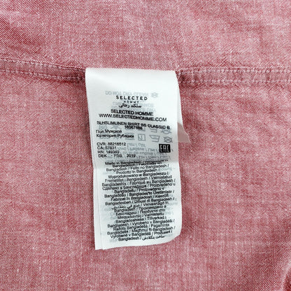 Selected Homme SLHSlimlinen lyhythihainen kauluspaita koko XL