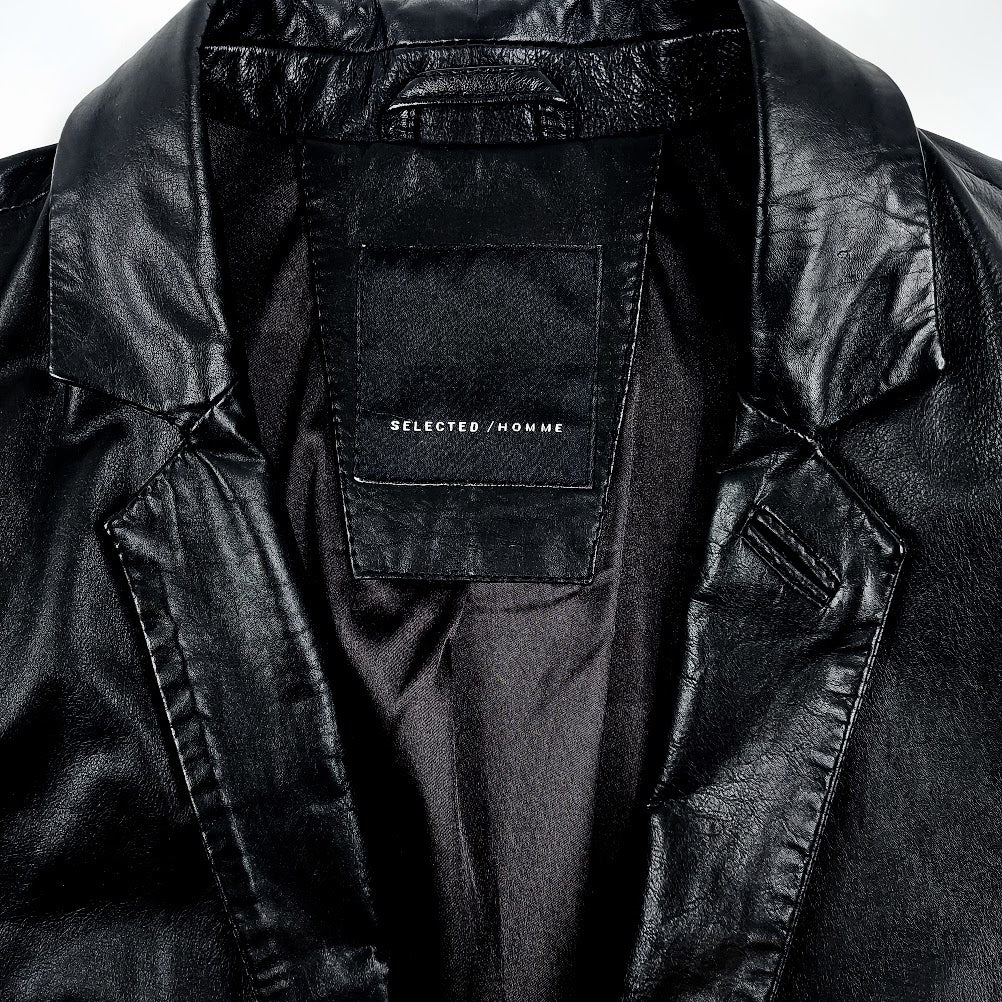Selected Homme Sean nahkableiseri koko L