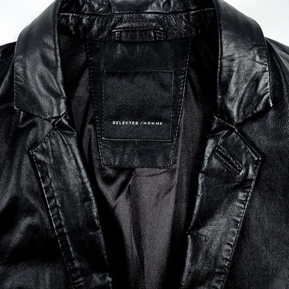 Selected Homme Sean nahkableiseri koko L