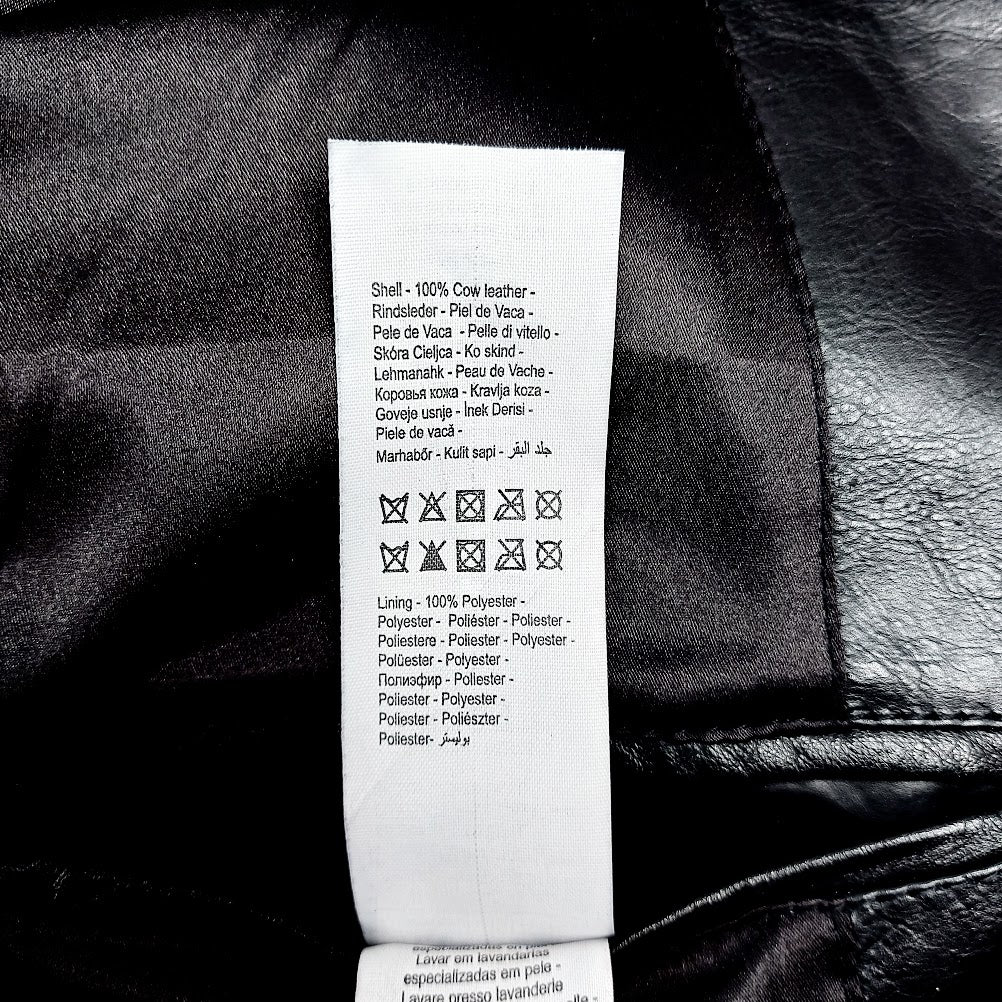 Selected Homme Sean nahkableiseri koko L