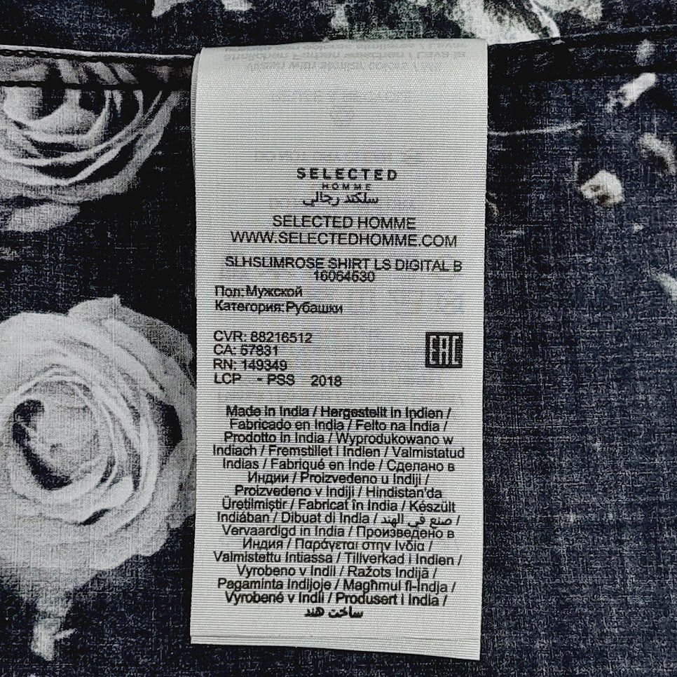 Selected Homme Slim Fit Rose kauluspaita koko S