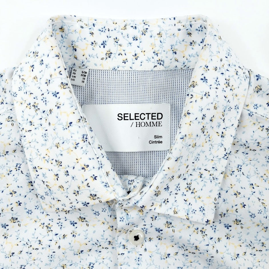 Selected Homme Slimdetail LS Classic Noos kauluspaita koko S