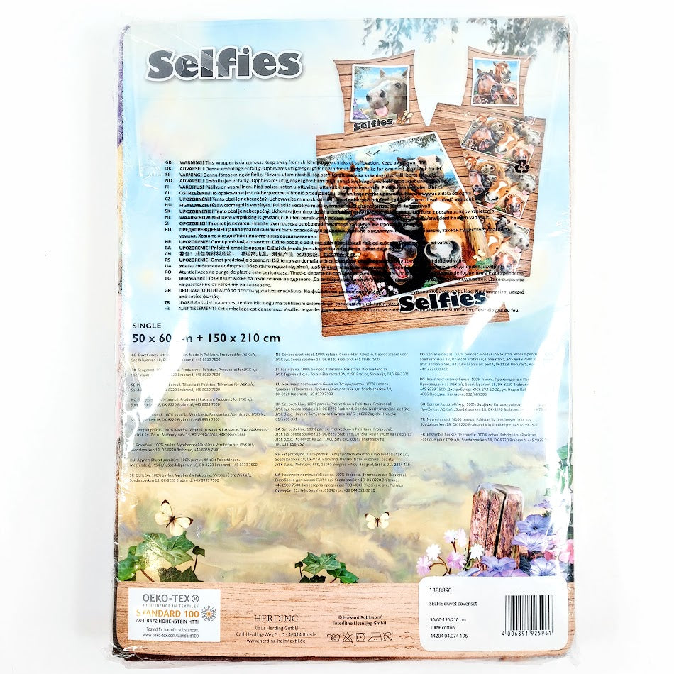 Selfies pussilakanasetti
