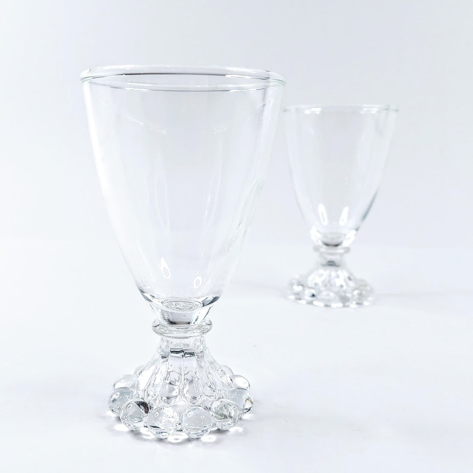Vintage Clear Boopie Juice viinilasit 2kpl