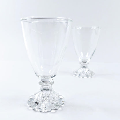 Vintage Clear Boopie Juice viinilasit 2kpl