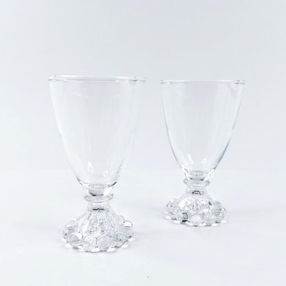 Vintage Clear Boopie Juice viinilasit 2kpl